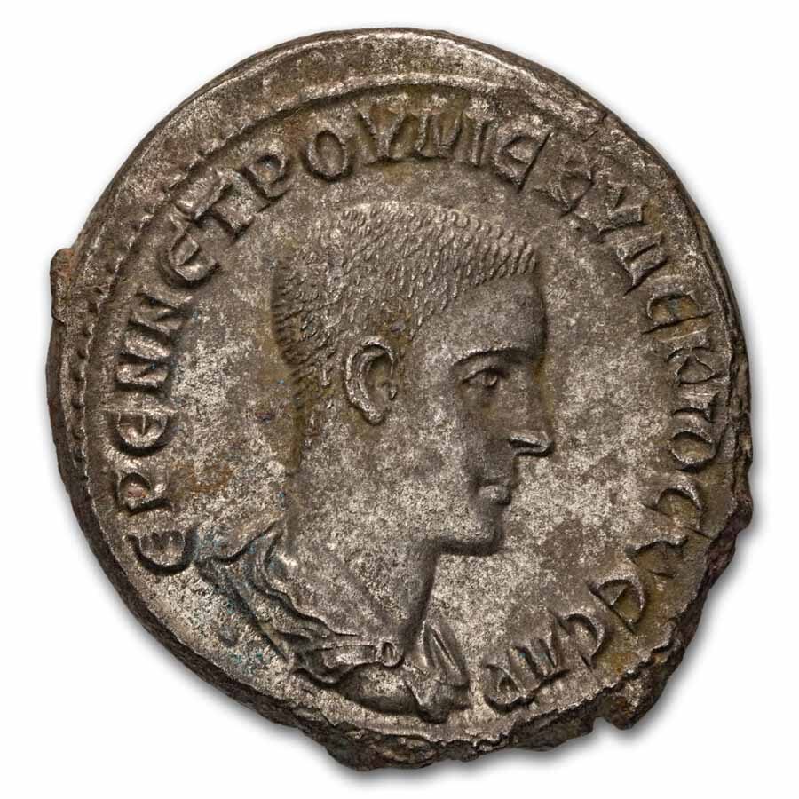 Roman Provincial BI Tetradrachm (238-253 AD) Ch XF (Random)