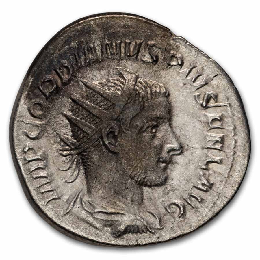 Roman AR Double Denarius Emperor Gordian III AU (238-244 AD)