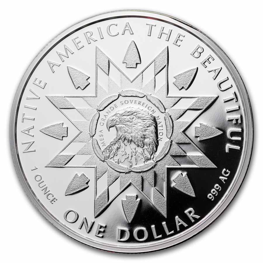 2026 1 oz Silver NATB Alabama Muscogee (Box/COA)