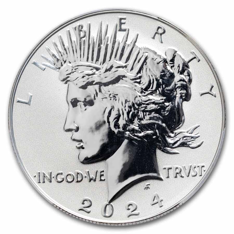 2024-S Reverse Proof Silver Peace Dollar PR-70 PCGS