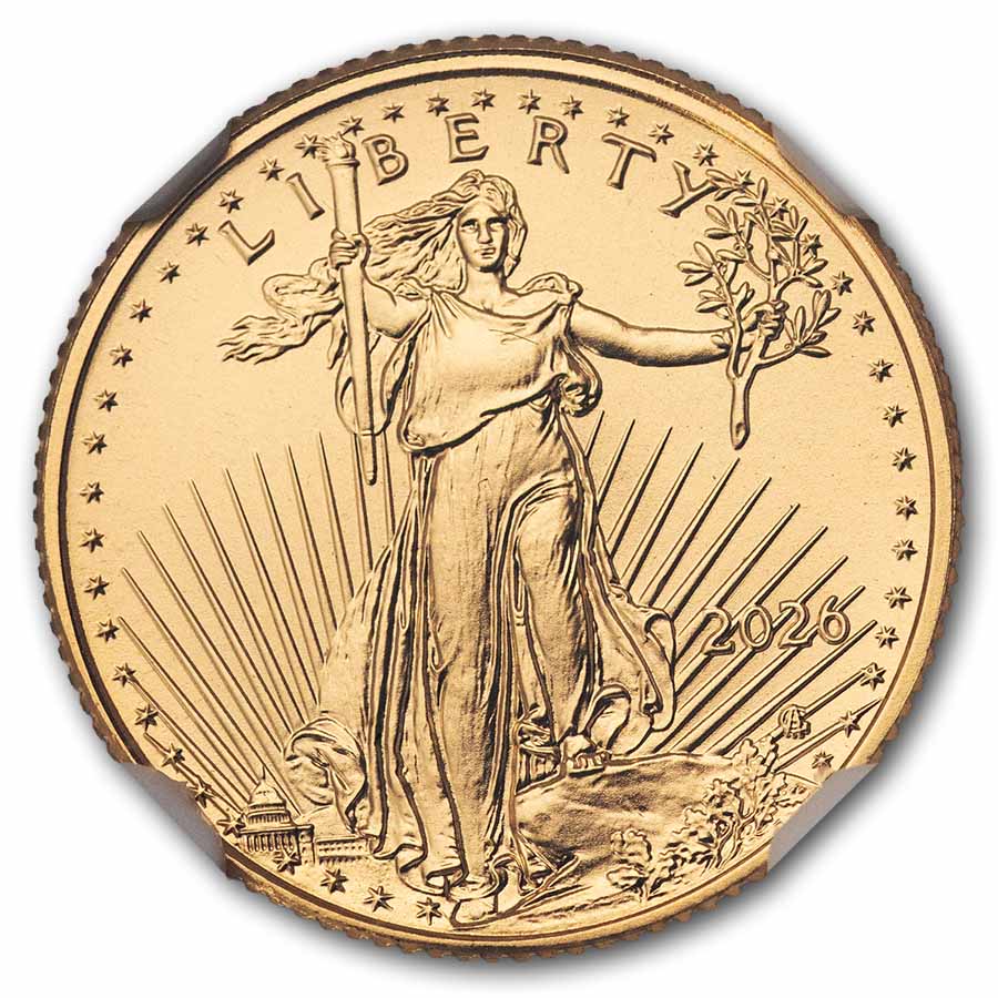 2023 1/10 oz American Gold Eagle MS-69 NGC