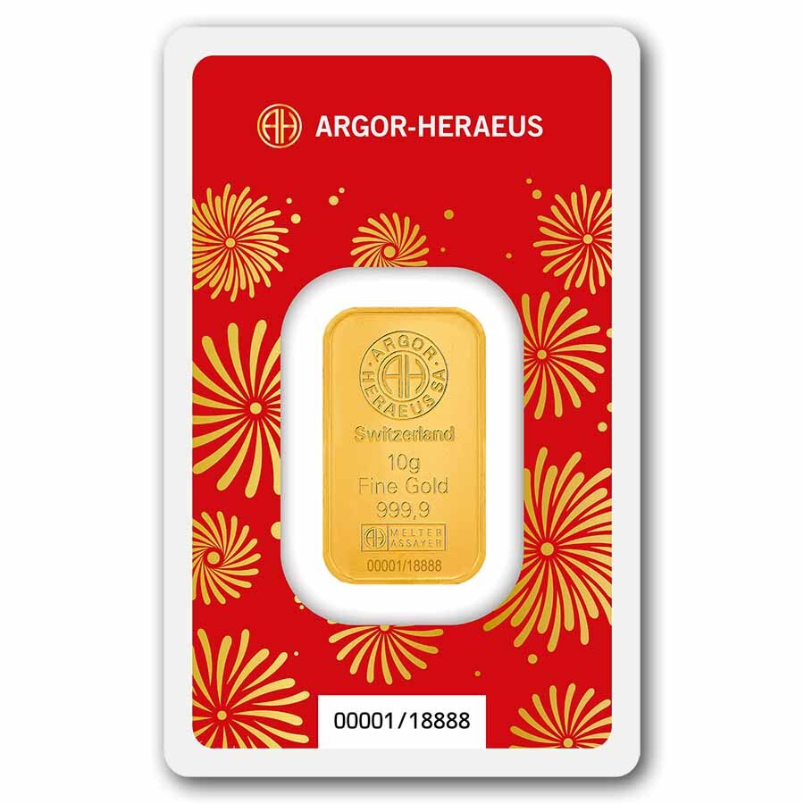 2026 10g Gold Bar - Argor-Heraeus Year of the Horse (In Assay)