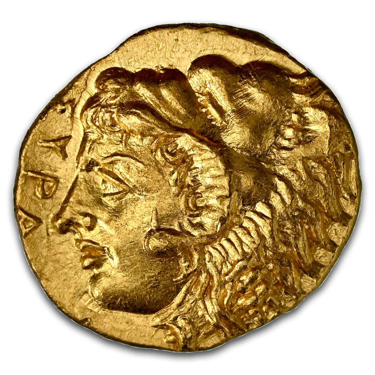 Sicily, Syracuse AV 20 Litrai (405/6 BC) Ch MS* F Style NGC (5/4)
