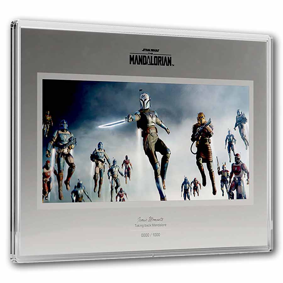 2026 Niue 1oz Ag $2 SW Legends of Mandalore Taking Back Mandalore