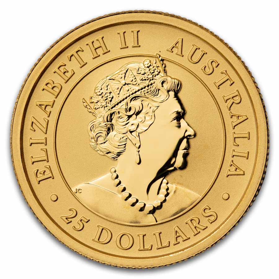 2021 Australia 1/4 Gold Australian Wildlife BU