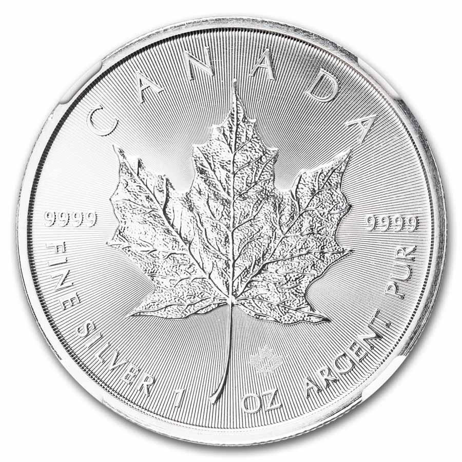 2026 Canada 1 oz Silver Maple Leaf NGC Gem BU Early Release