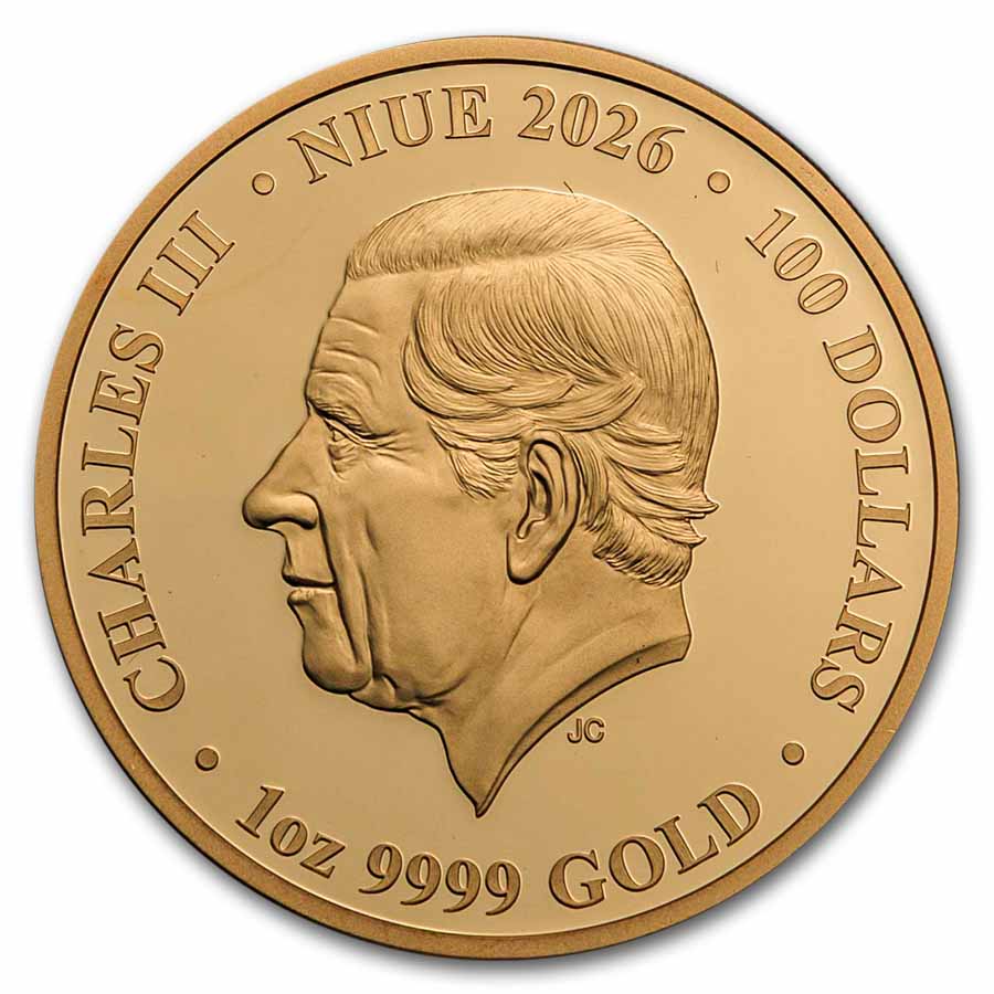 2026 Niue 1 oz Gold Fairies of the Forest Proof (with Box & COA)