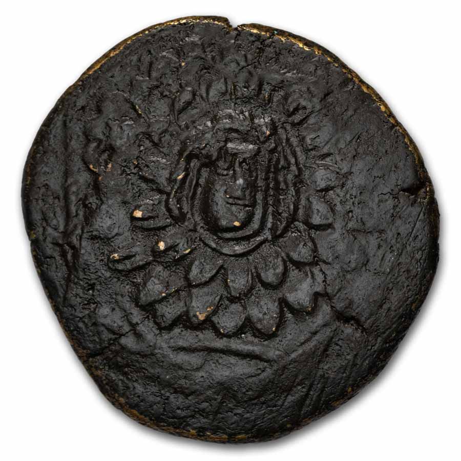 Pontic Kingdom AE Gorgon Type Mithridates VI (120-63 BC) Avg Circ