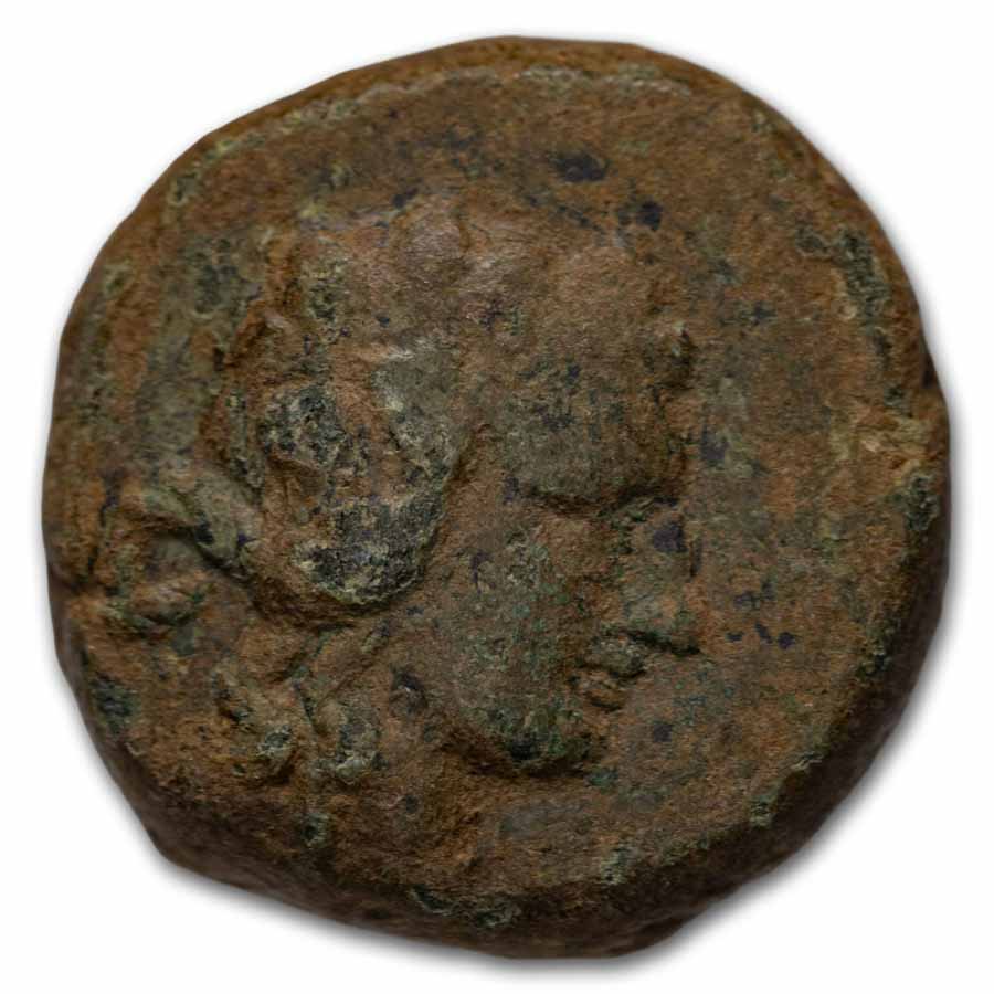 Thrace AE Bronze Dionysus Coins (168-45 BC) Avg Circ