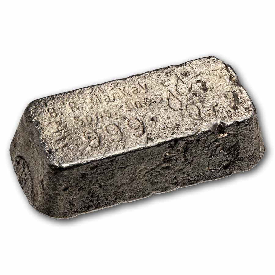 11.72 oz Silver Bar - B. R. MacKay & Sons