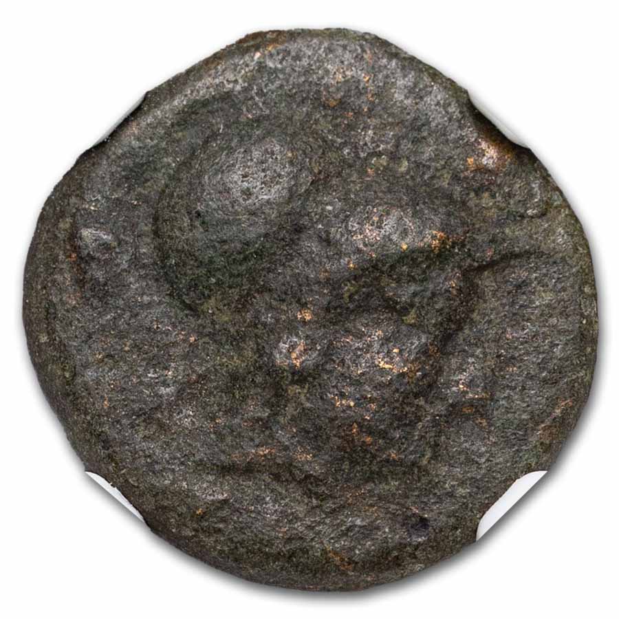 Greece Thessalian League AE Bronze (2nd-1st Cent. BC) F NGC