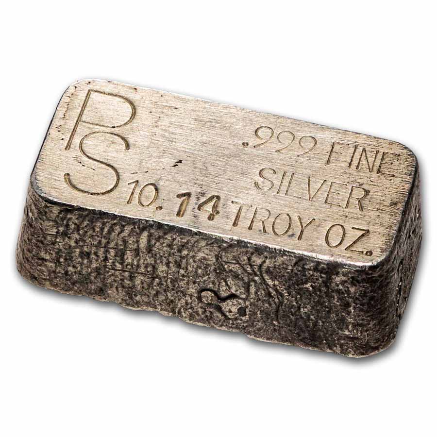 10.14 oz Silver Bar - Placer Sierra (PS)