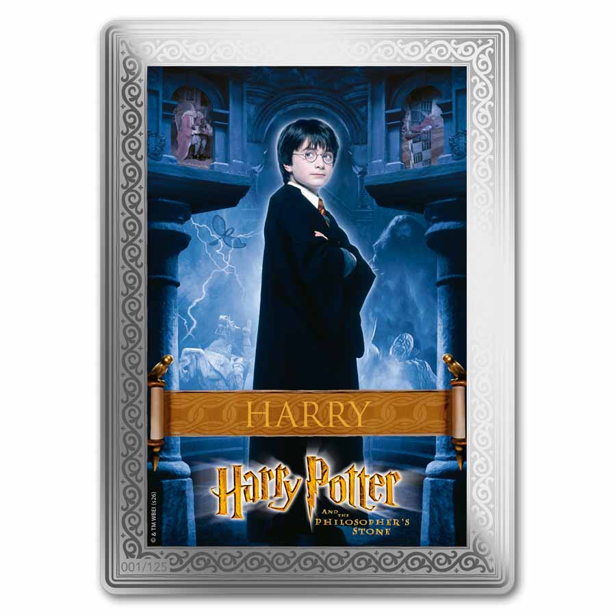 2026 Solomon Is. Silver Harry Potter Collector Cards Mystery Pack
