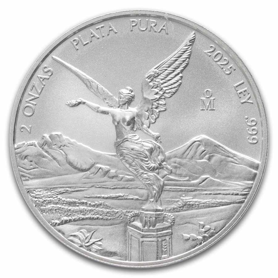 2025 Mexico 2 oz Silver Libertad MS-70 NGC