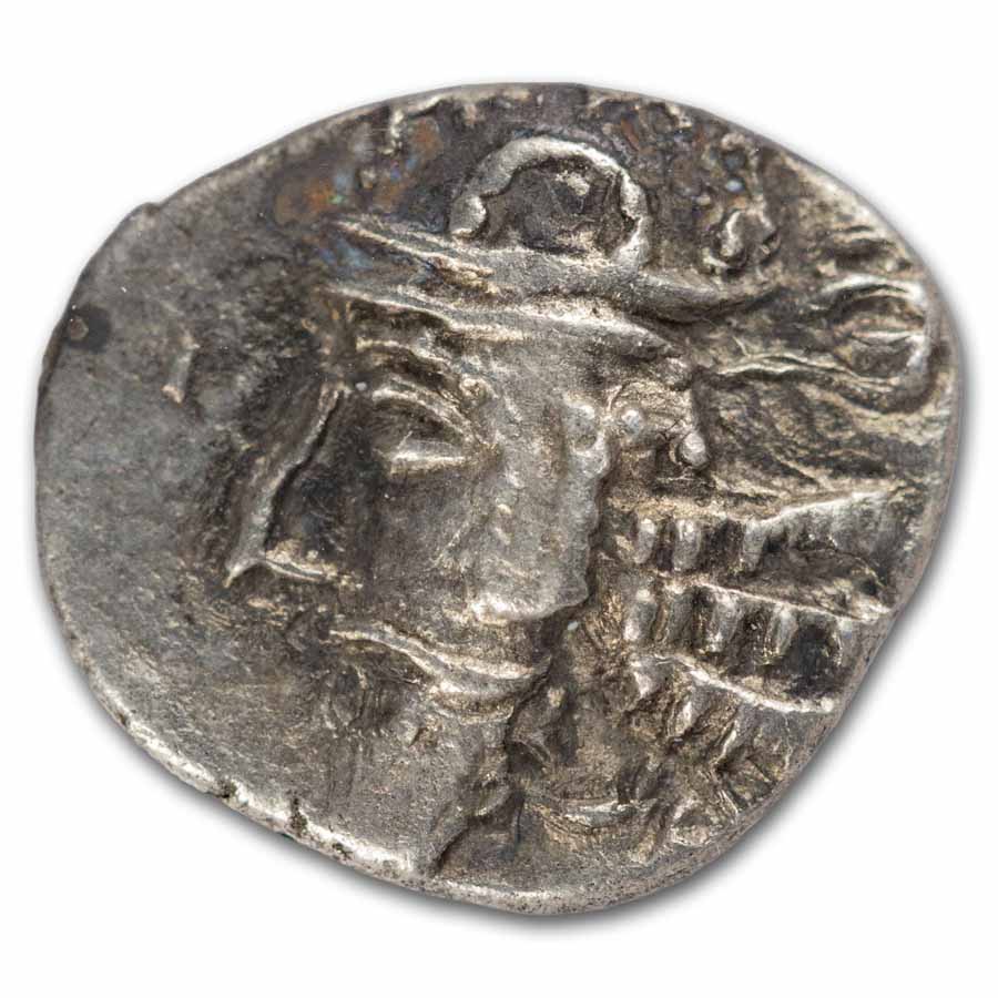 Kingdom of Persis AR Obol (132 BC - 224 AD) NGC (Random Ruler)