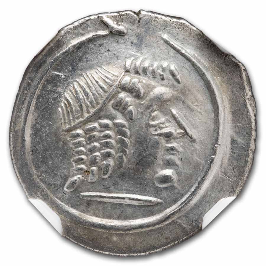 Arabia Felix. Himyarites AR Drachm (c.1st Century AD) XF NGC