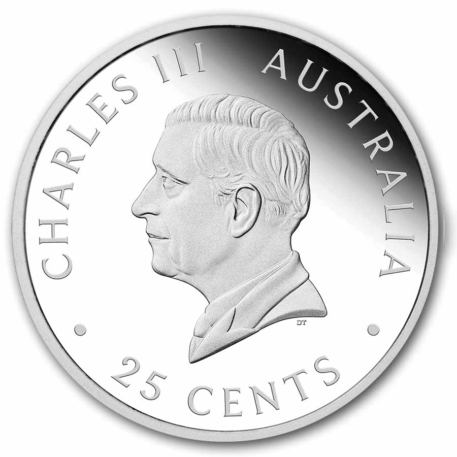 2026 Australia 1/4 oz Silver Sovereign Proof (Box, COA)