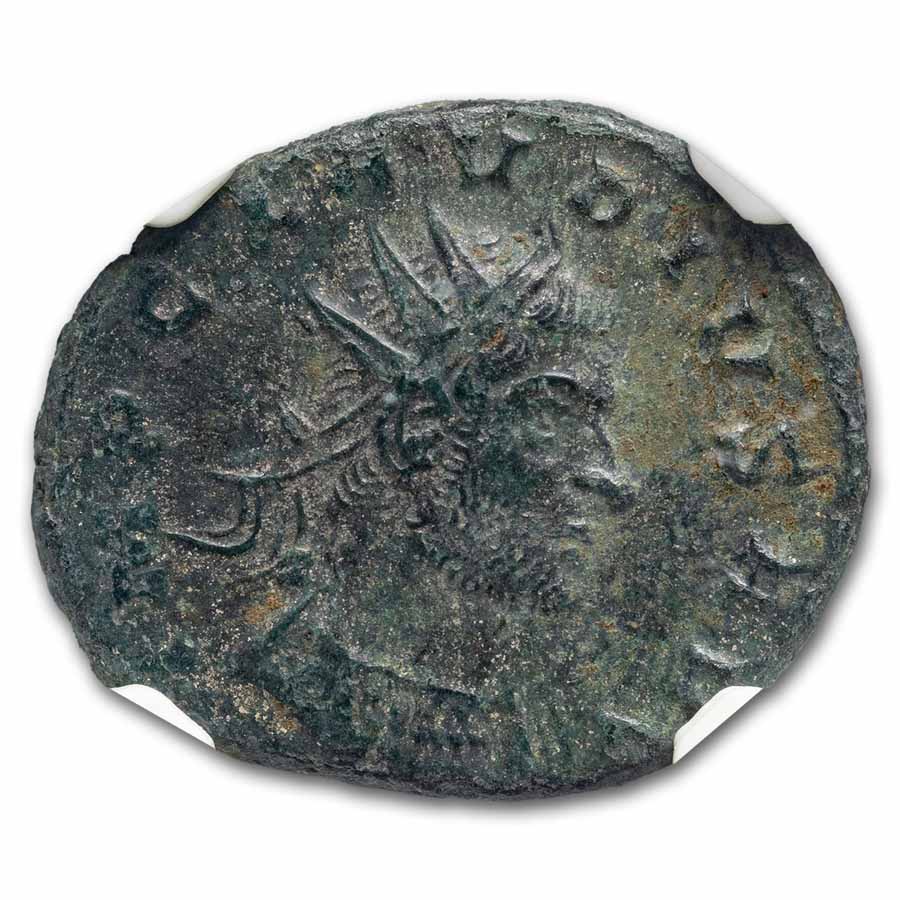 Rome Dbl Denarius Claudius II 268-270 AD XF NGC (Bicknor, vault)