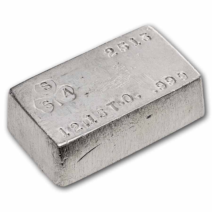 12.15 oz Silver Bar - Vintage South Side Associates (SSA)