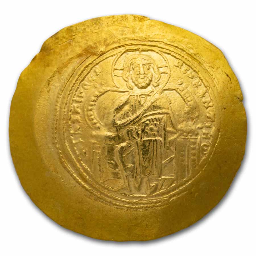 Byzantine AV Hist. Nomisma Const. IX (1042-55 AD) Ch AU (S-1829)