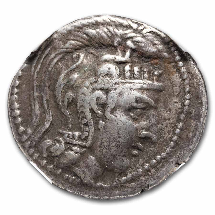 Attica Athens Silver Tetradrachm Owl (2nd-1st century BC) VF NGC