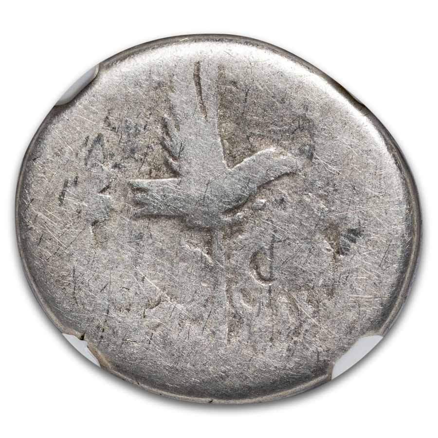 Roman AR Denarius Marc Antony Legionary (30 BC) NGC (Random)