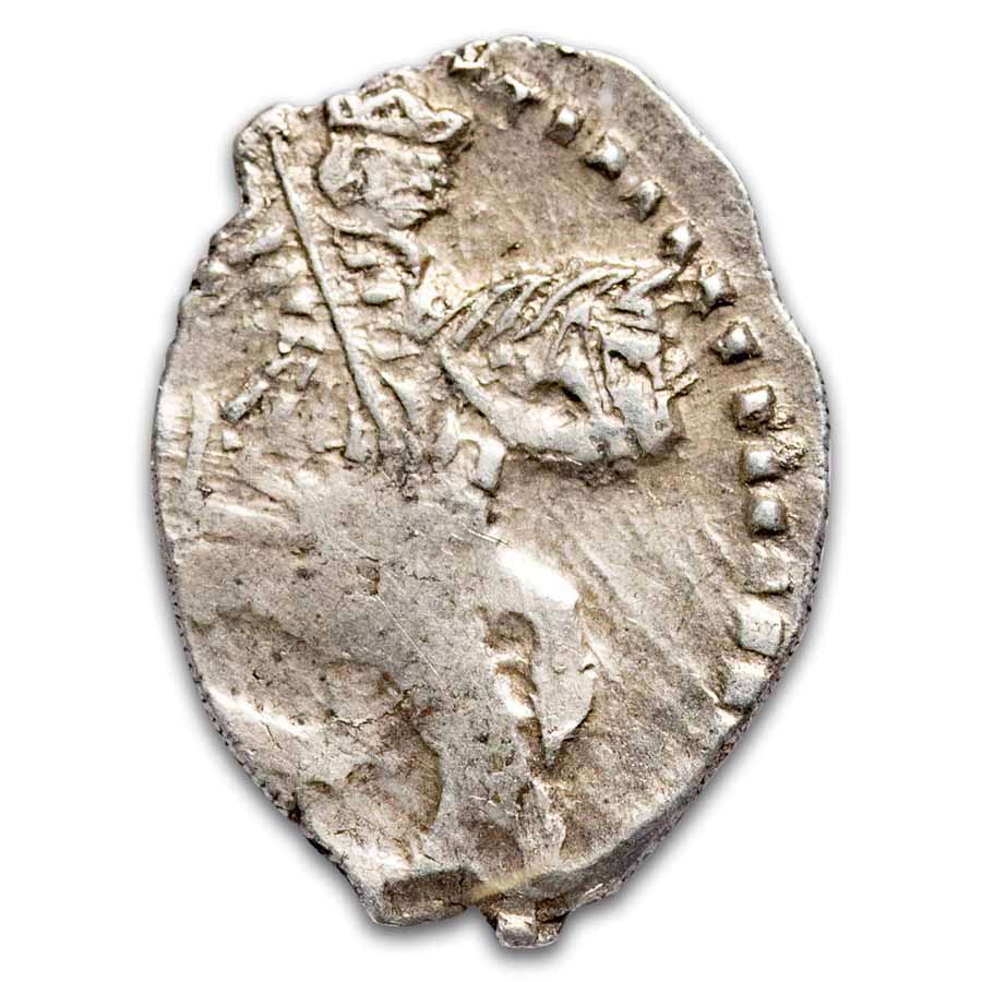 Russian Empire Silver Kopek Peter the Great MS-61 NGC (Random)