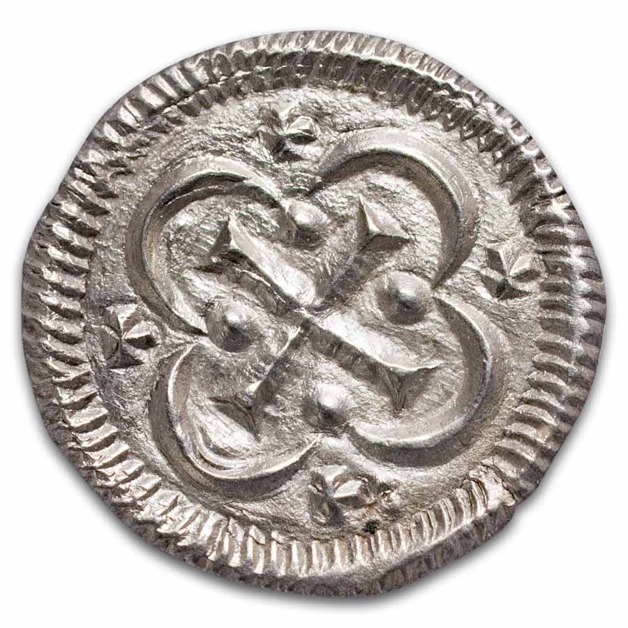 Kingdom of Hungary Silver Denar Stephen II (1116-31 AD) MS-61 NGC