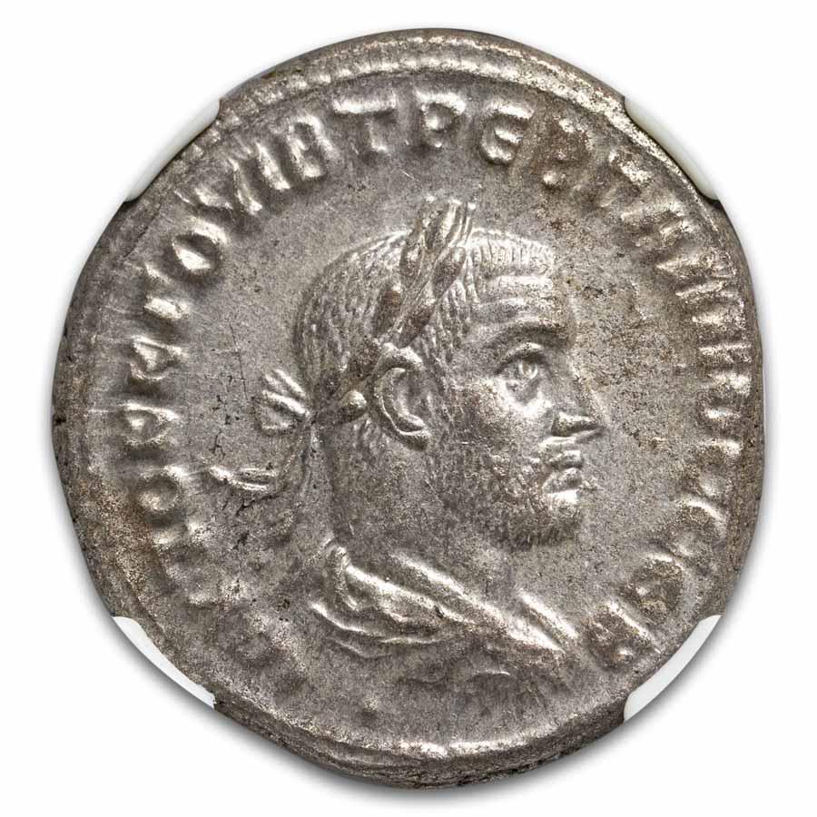 Roman Provincial BI Tetradrachm Gallus (251-253 AD) MS NGC (4/4)