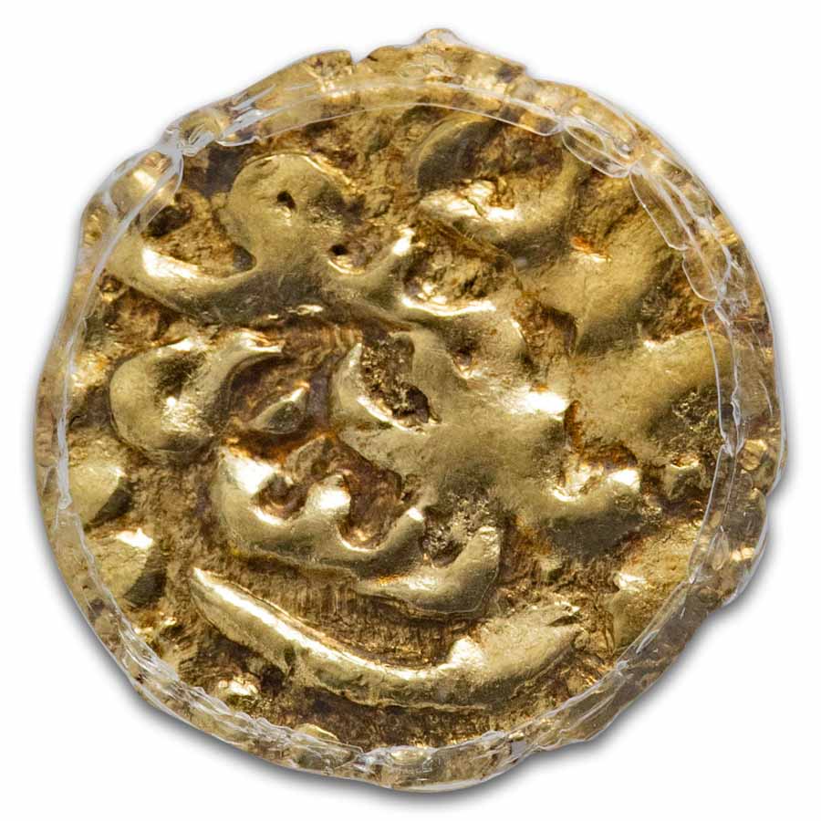 (1586-89) Sumatra Gold Kupang Ali Ibn Munawar Shah MS-63 PCGS