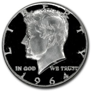 1964 Kennedy Half Dollar PR-67 PCGS