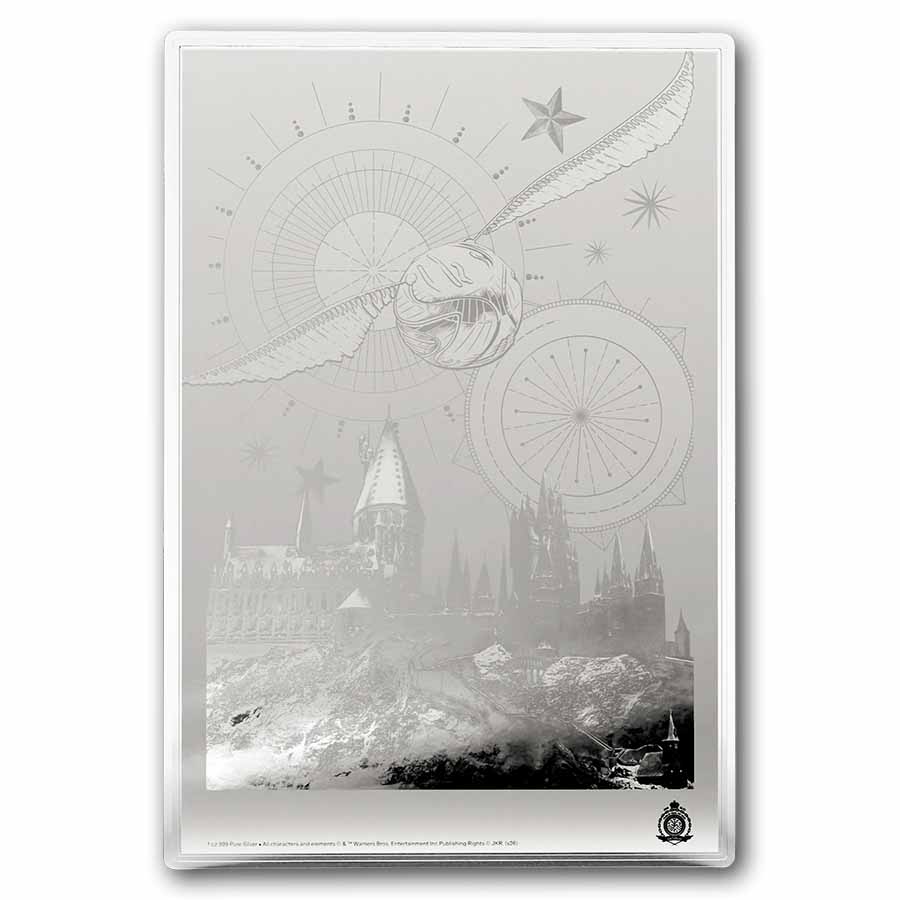 2026 Niue 1 oz Silver $2 HP Movie Foil: The Sorcerer's Stone