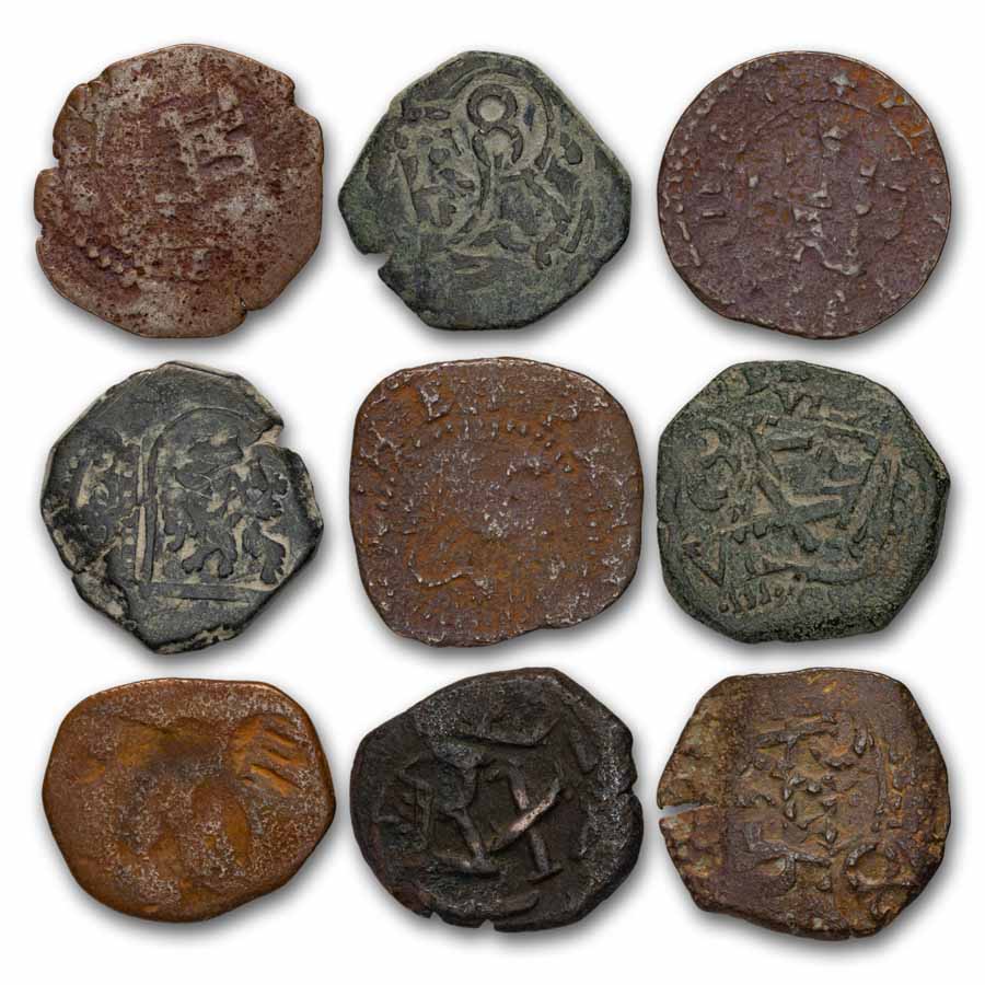 Spain Maravedis Pirate Money (15th-17th Century) Avg Circ