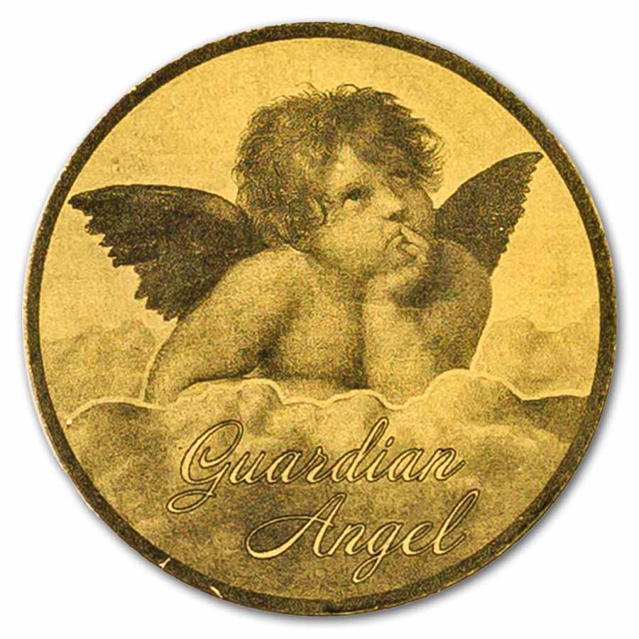 1/1000 oz Gold Round - Guardian Angel II (In Assay)