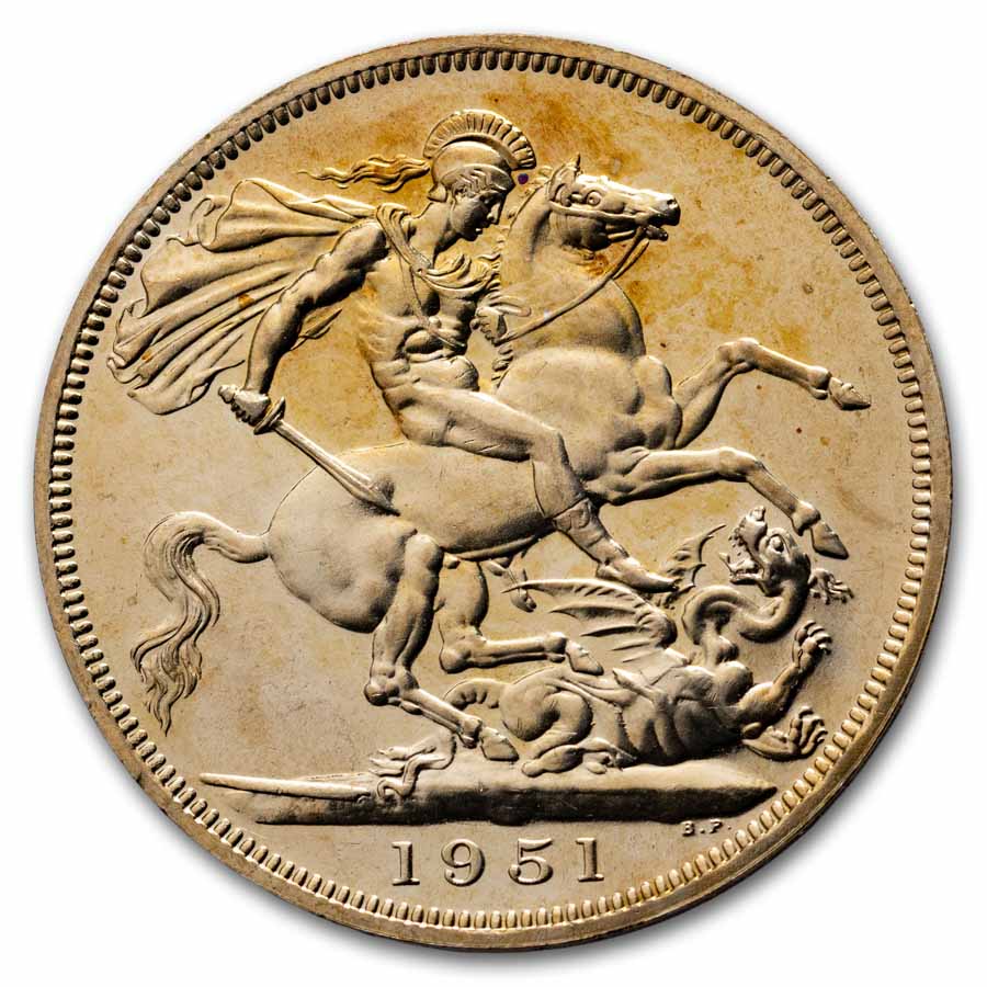 1951 Great Britain Crown Avg Circ (Festival of Britain)