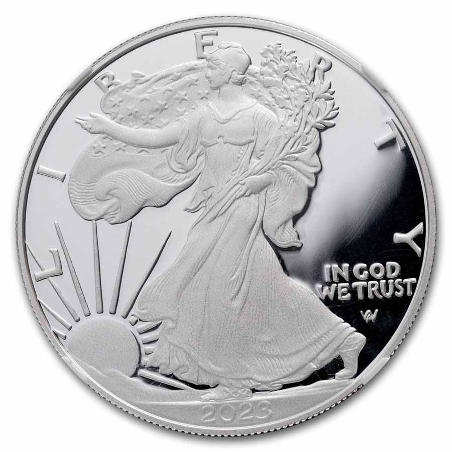 2023-S Proof Silver American Eagle PF-70 NGC (Moy)