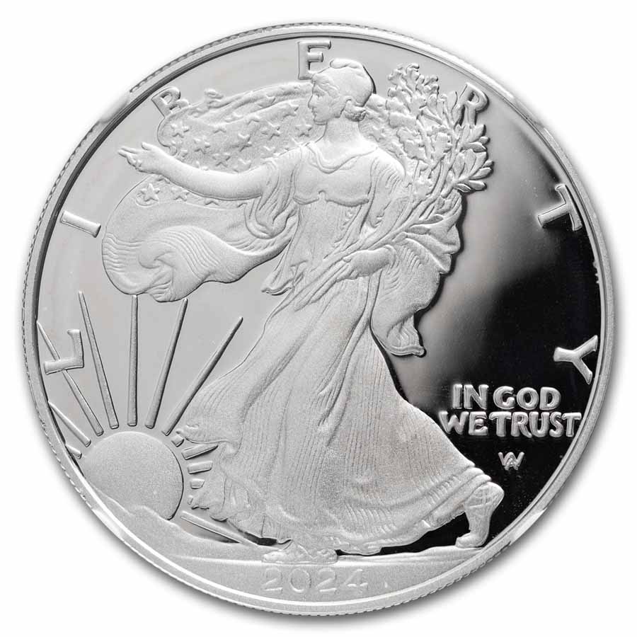 2024-S Proof Silver American Eagle PF-70 NGC (Moy)