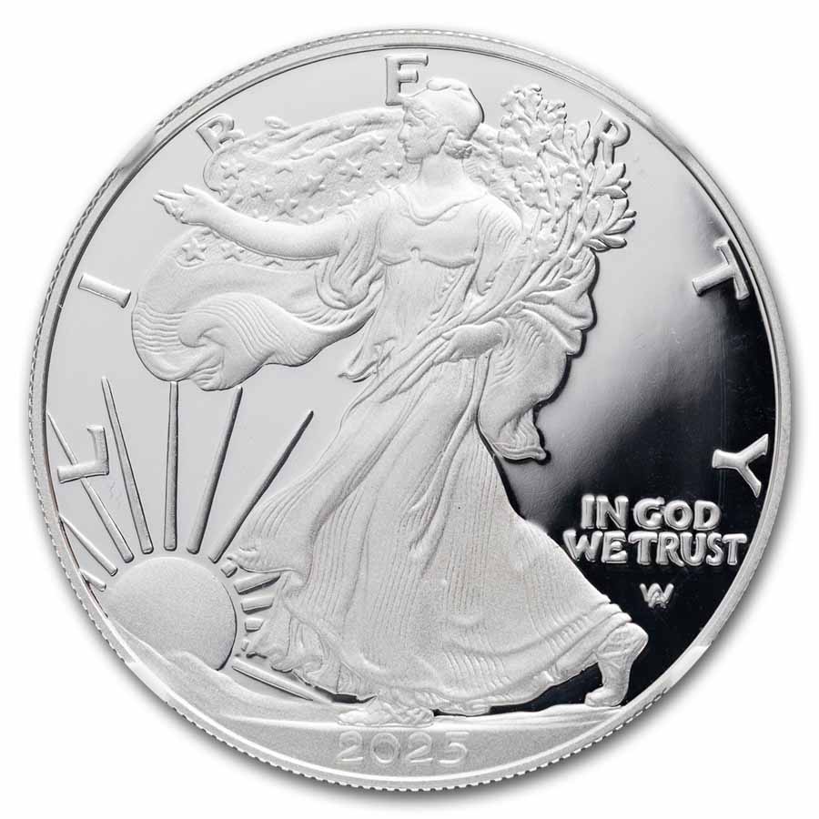 2025-S Proof Silver American Eagle PF-70 NGC (Moy)