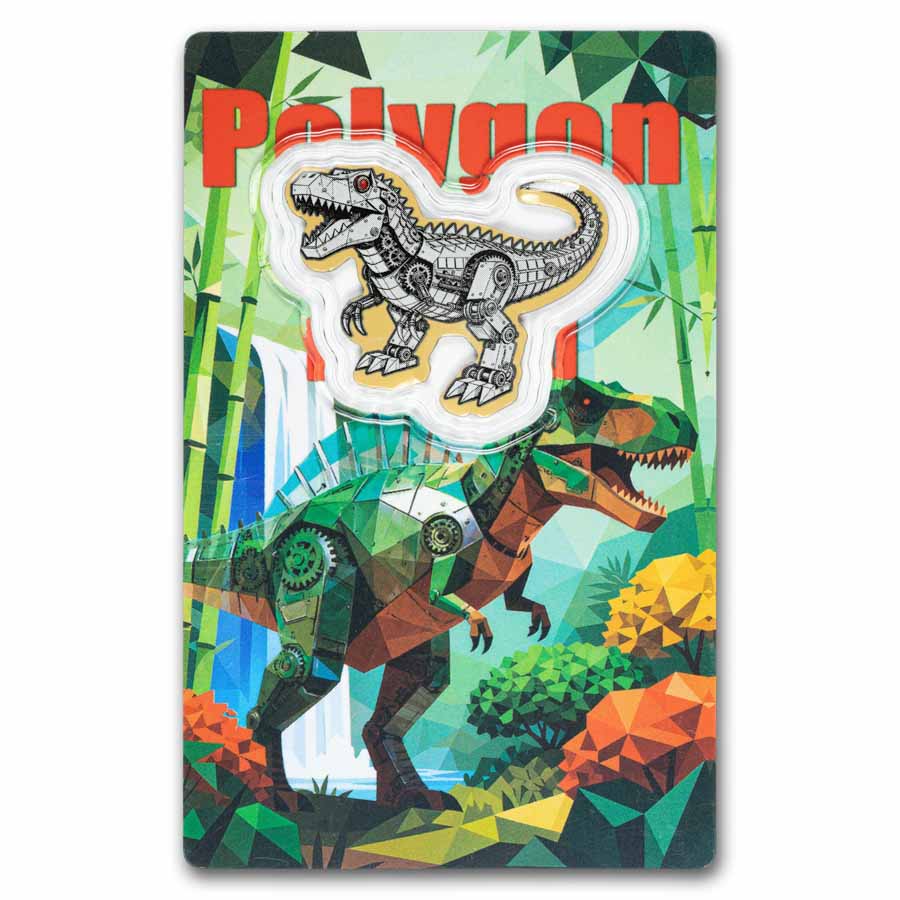2026 Liberia 1/1000 oz Gold Polygon Rex Shaped Coin