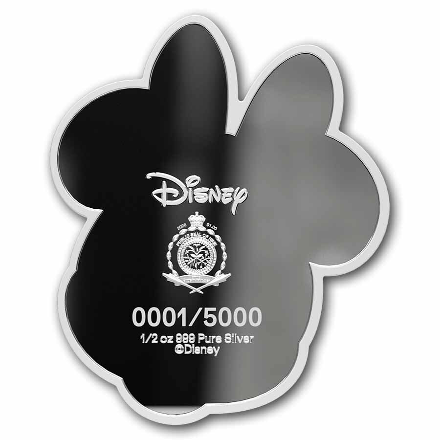 2026 Niue 1/2 oz Silver $1 Disney Expressions: Minnie Mouse