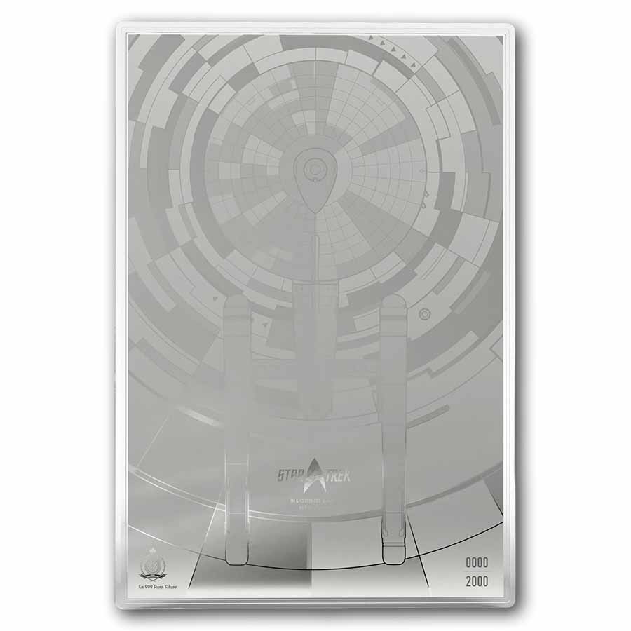 2026 Niue 5g Silver $1 Star Trek Spock Holographic Foil