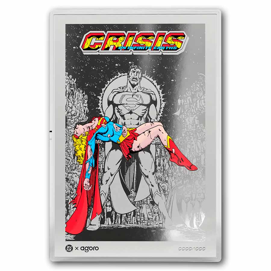 2026 Niue 1 oz Silver $2 Superman #7: Death of Supergirl Foil