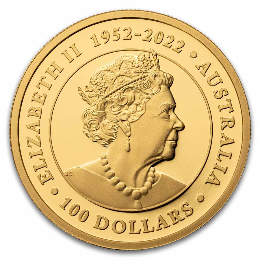 2023 Australia 1 oz Gold Dragon Proof (Coin only)