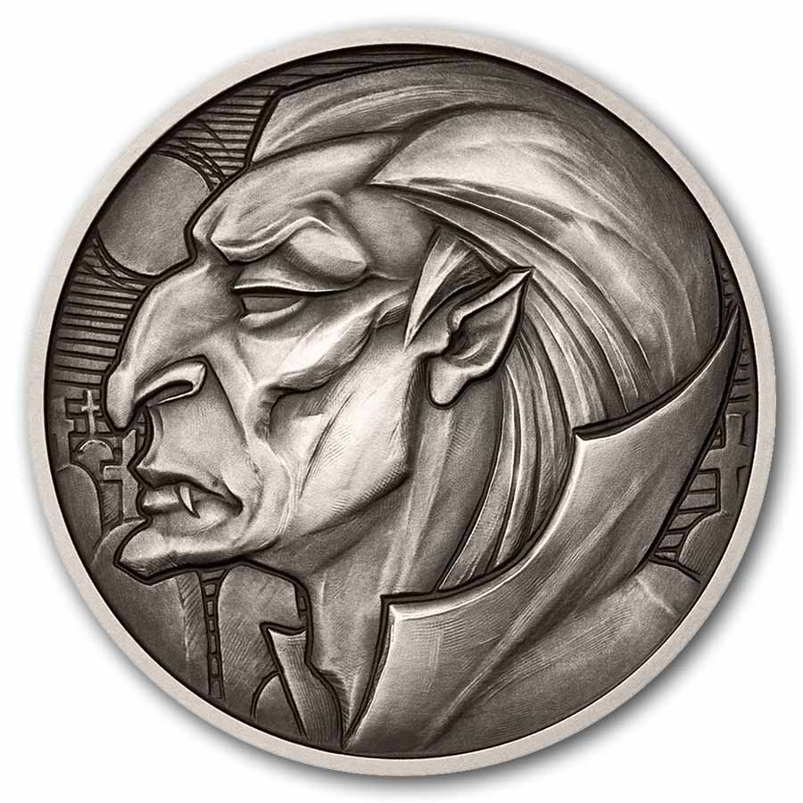 2026 Niue 1 oz Silver Mythological Figures: Vampire