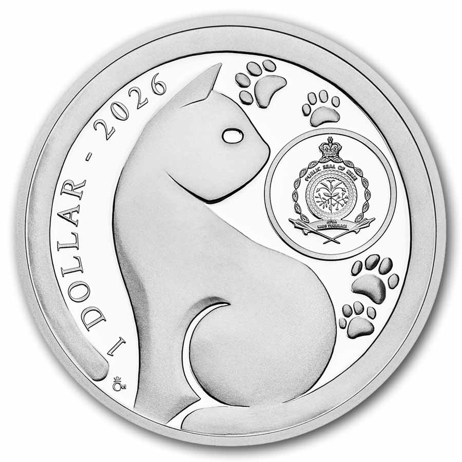 2026 Niue 1 oz Silver Proof Cat Breeds: Siberian