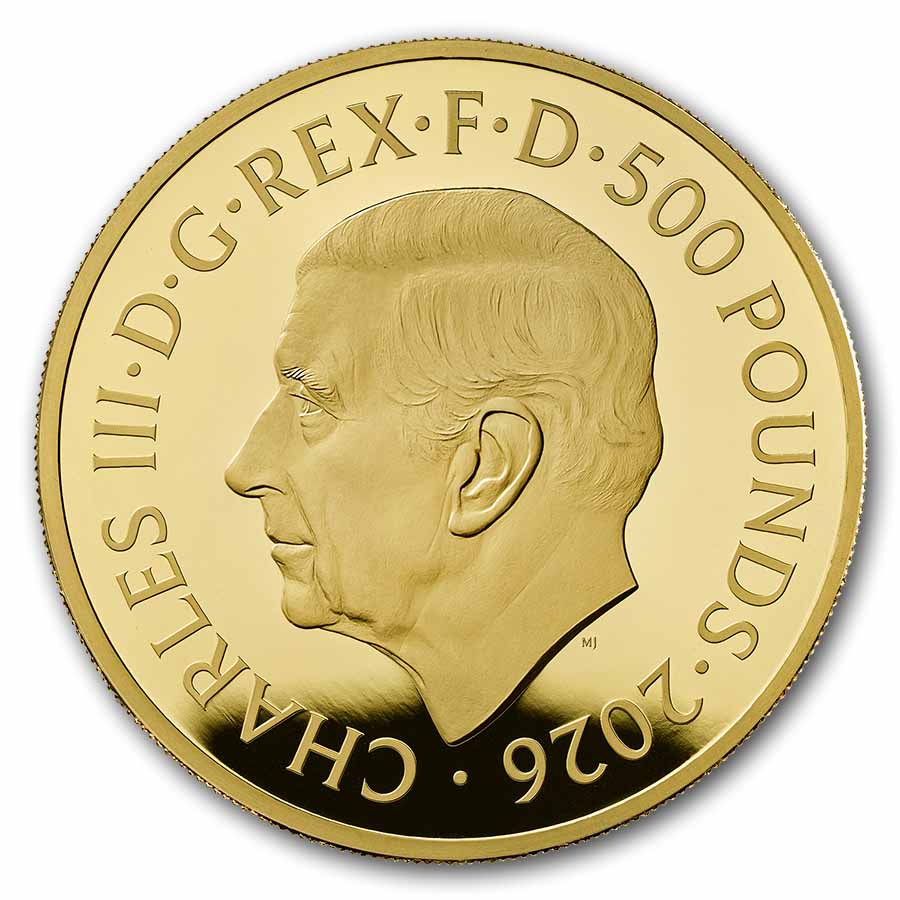 2026 GB 5 oz Gold 250th Anni. of the Declaration of Independence