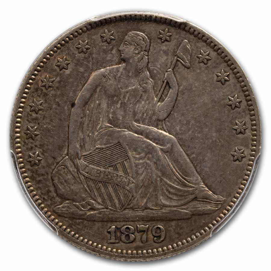 1879 Liberty Seated Half Dollar XF-45 PCGS