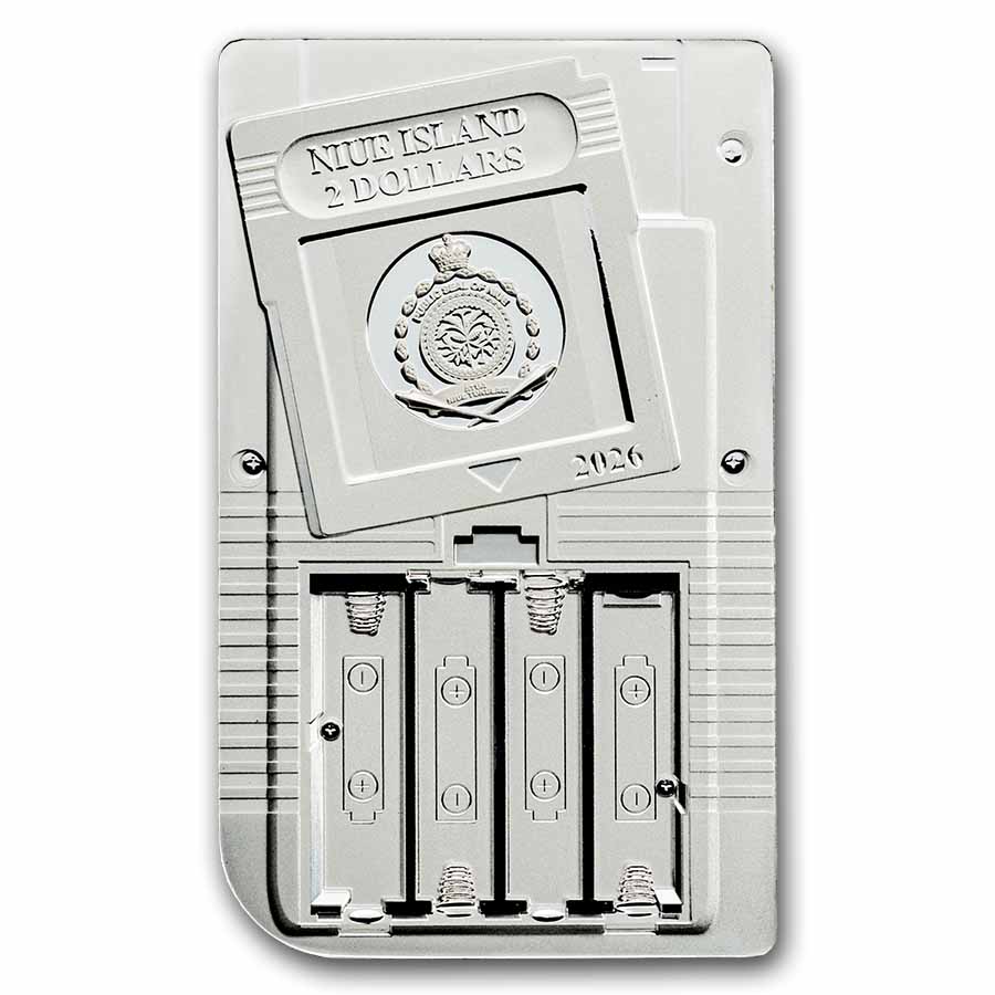 2026 Niue 2 oz Silver TechStalgic; Game Toy (w/ Box & COA)