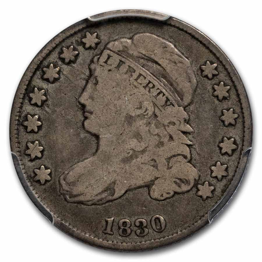 1830 Capped Bust Dime VG-08 PCGS