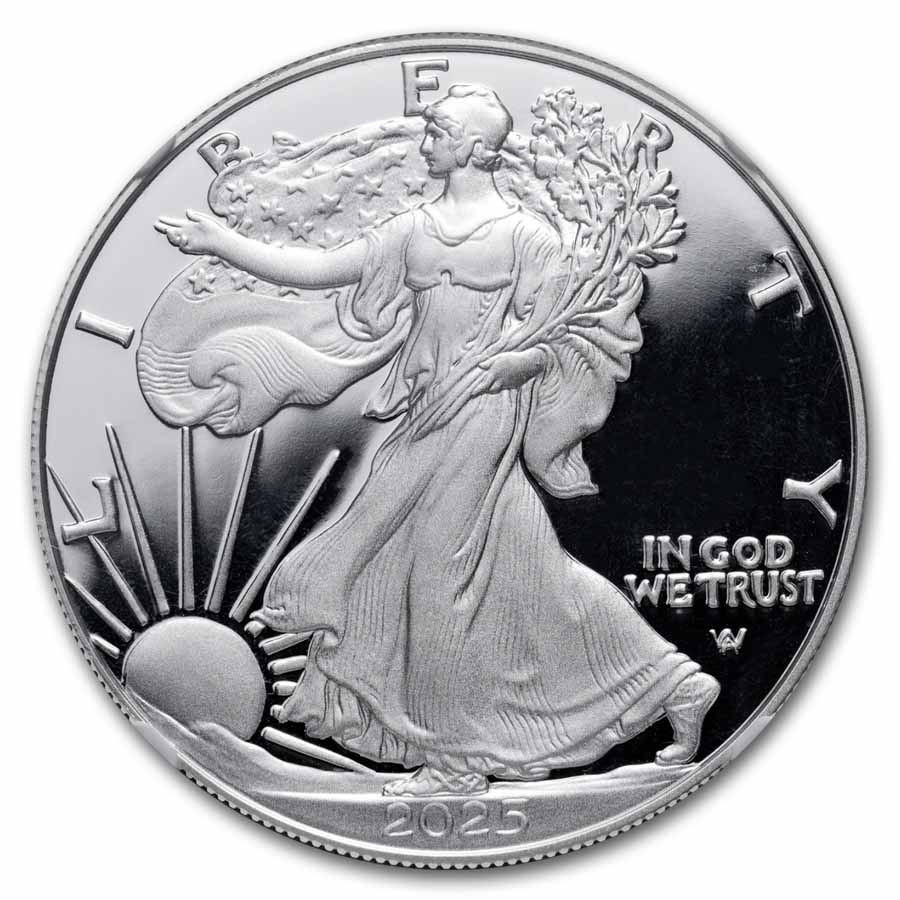 2025-W 1 oz Proof Silver Eagle PF-70 NGC (Gaudioso)